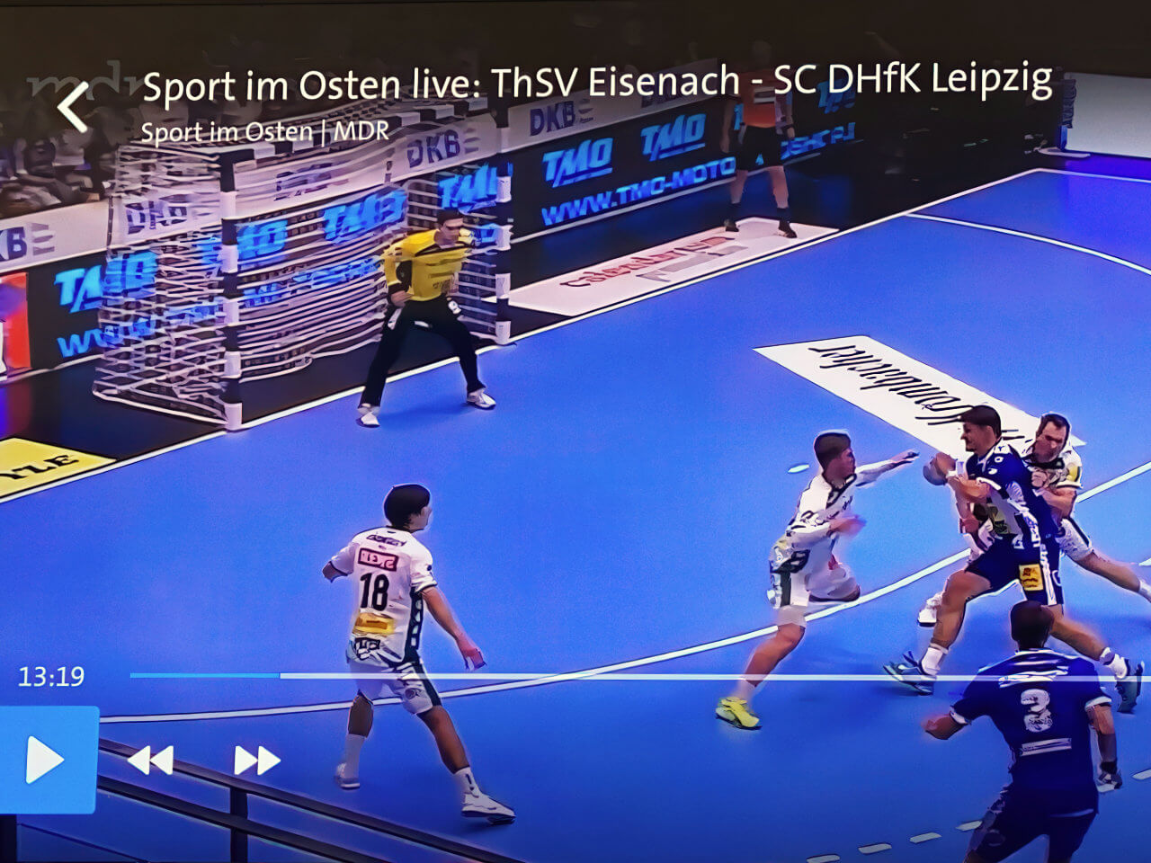 Unser ThSV Partner live im TV
