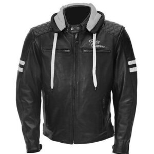 rusty stitches jack jari hooded black white 52 l 31146001 de G