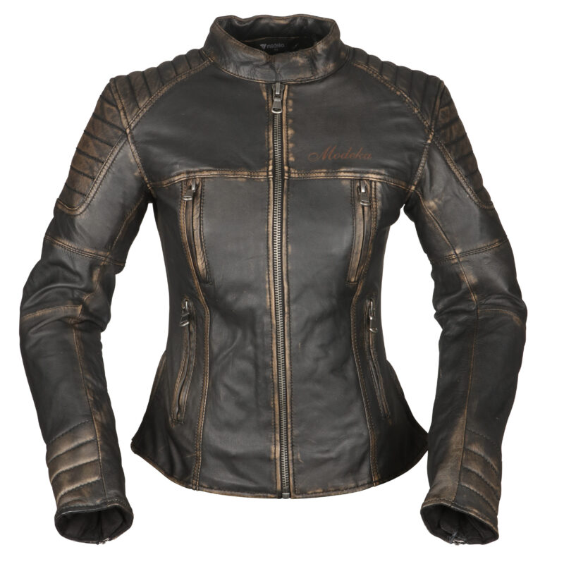 Lederjacke Modeka Kalea Lady Nappaleder Retro Look