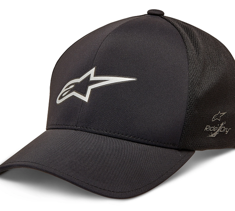 Alpinestars Base Cap Ageless Mesh Delta Schwarz
