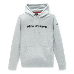 Alpinestars Hoodie Linear Grau Schwarz