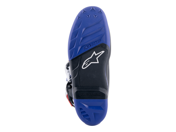 Stiefel Tech7 Alpinestars Weiß Blau Neon Rot – Bild 3