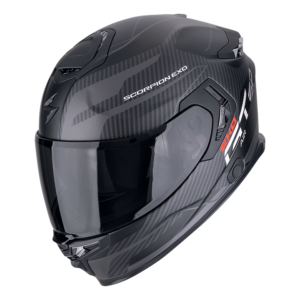 Scorpion Helm EXO-GT SP AIR Flex Matt Schwarz Silber