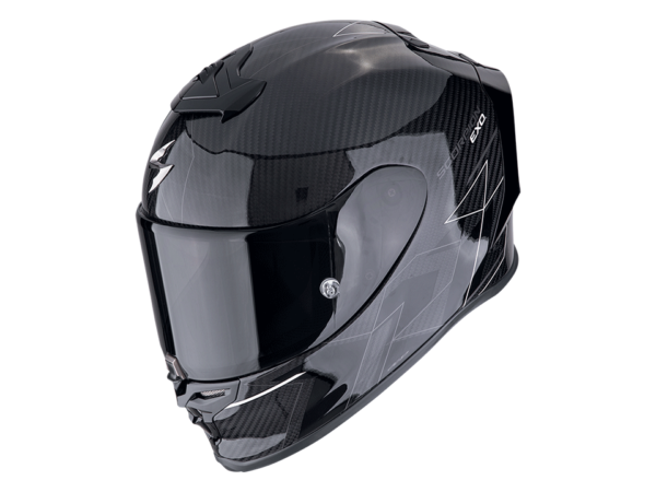 Scorpion EXO R1 EVO Carbon Air Cynergy Schwarz Neon Gelb – Bild 2
