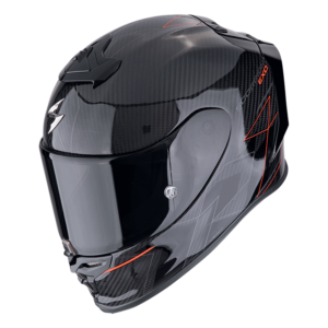 Scorpion EXO R1 EVO Carbon Air Cynergy Schwarz Rot