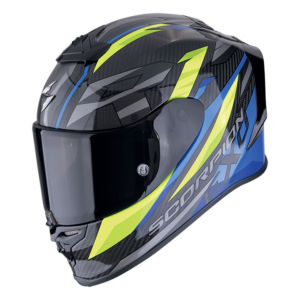 EXO R1 EVO Carbon Air Runner Schwarz Blau Neon Gelb
