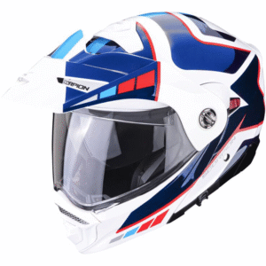 Scorpion Klapphelm ADX-2 Camino Weiß Blau Rot