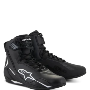 Alpinestars Motorrad Schuh Faster-4  Schwarz Weiß
