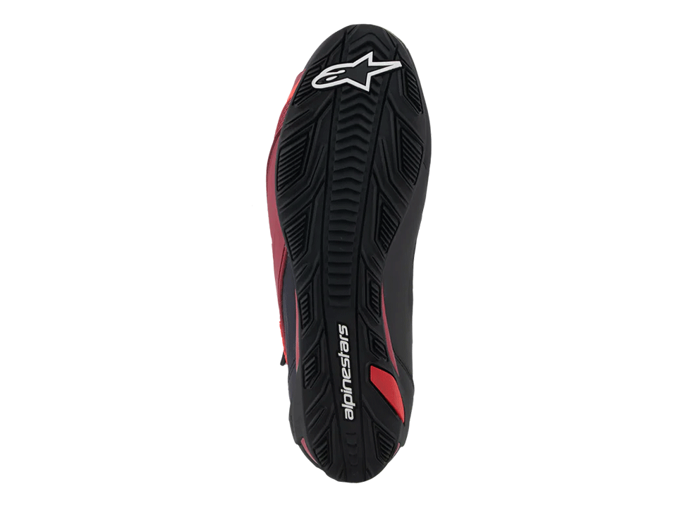 Alpinestars Motorrad Schuh Faster-4 Schwarz Rot Weiß