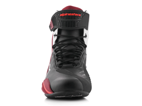 Alpinestars Motorrad Schuh Faster-4 Schwarz Rot Weiß – Bild 4