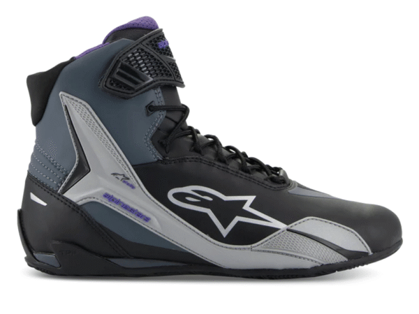 Alpinestars Stella Faster-4 Damen Schuhe Schwarz Grau Violett – Bild 2