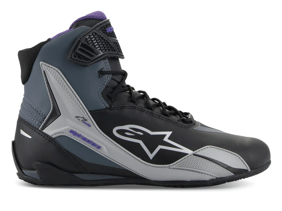 Alpinestars Stella Faster-4 Damen Schuhe Schwarz Grau Violett