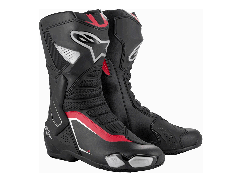 Alpinestars Stiefel SMX-6 V3 BTS Rot