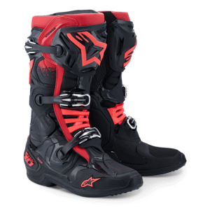 Alpinestars Stiefel Tech 10 Schwarz Neon Orange