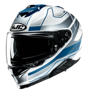 HJC Integralhelm i71 IORIX MC2 Wei&szlig; Blau