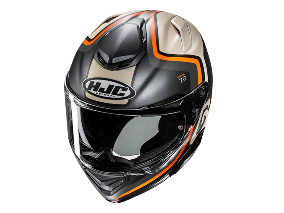 HJC Integralhelm RPHA 72 ERNEM MC7SF Orange Beige hover
