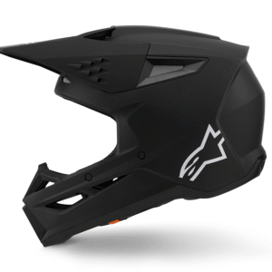 Alpinestars Crosshelm S-M3 Solid Mattschwarz