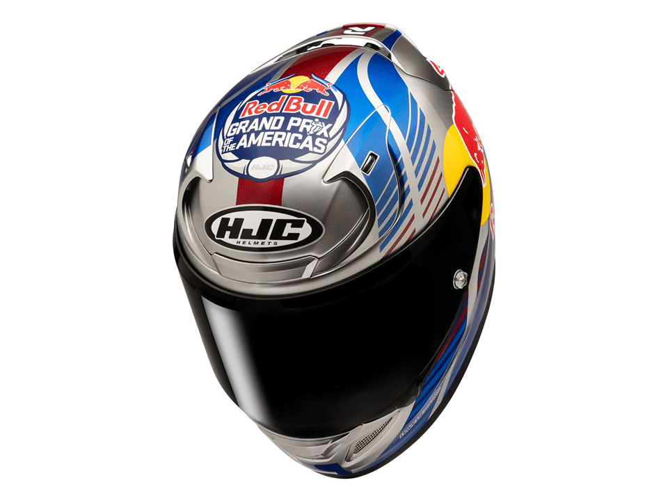 HJC Carbon Helm RPHA12 RED BULL AUSTIN GP2