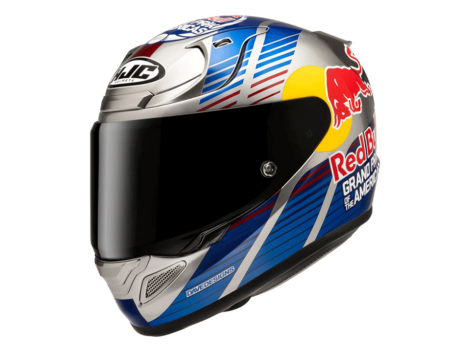 HJC Carbon Helm RPHA12 RED BULL AUSTIN GP2 – Bild 2