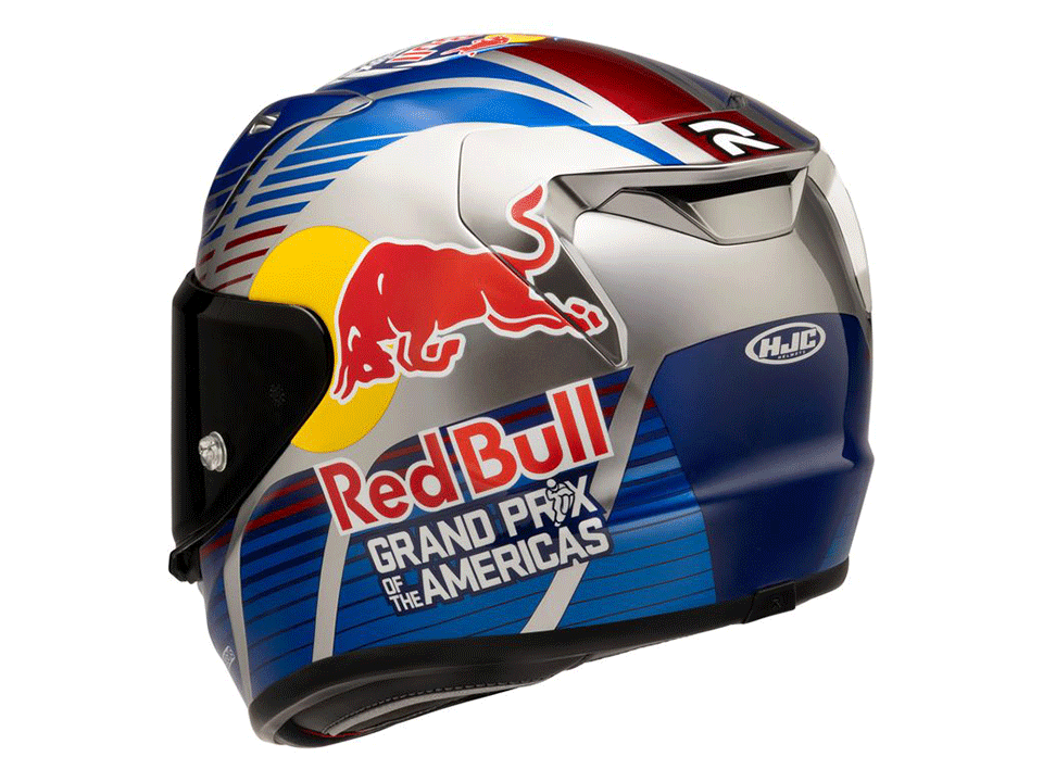 HJC Carbon Helm RPHA12 RED BULL AUSTIN GP2 – Bild 3