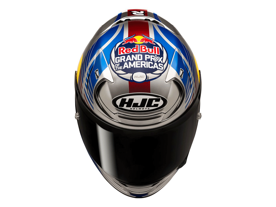 HJC Carbon Helm RPHA12 RED BULL AUSTIN GP2 – Bild 4