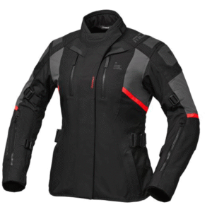 Modeka Textiljacke Striker III Lady Schwarz Dunkelgrau