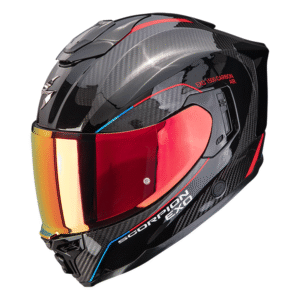 Scorpion Integralhelm EXO-1500 Carbon Air Mundi Schwarz Rot