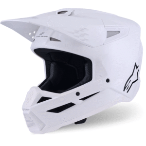 Alpinestars Crosshelm S-M3 Solid Weiß