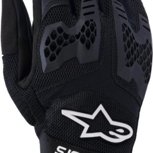 Alpinestars Motorrad  Handschuh Manti Schwarz Weiß