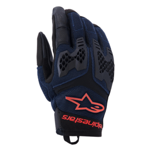 Alpinestars Motorrad  Handschuh Manti Schwarz Blau Rot