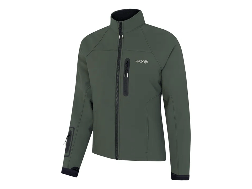 Knox Damen Jacke Dual Pro Schwarz Grün