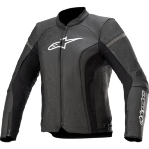 Alpinestars Lederjacke Damen Kira V2 Schwarz