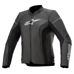 Alpinestars Lederjacke Damen Kira V2 Schwarz
