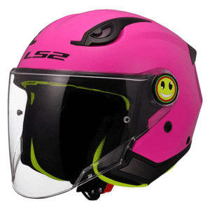 LS2 Kinder Jethelm OF622 Funny II Solid Pink