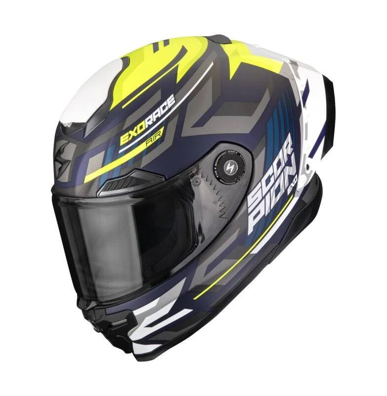 Scorpion Integralhelm EXO-RACE AIR Kobra Schwarz-Rot – Bild 2