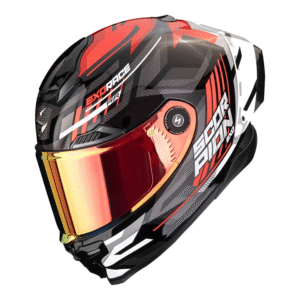Scorpion Integralhelm EXO-RACE AIR Kobra Schwarz-Rot