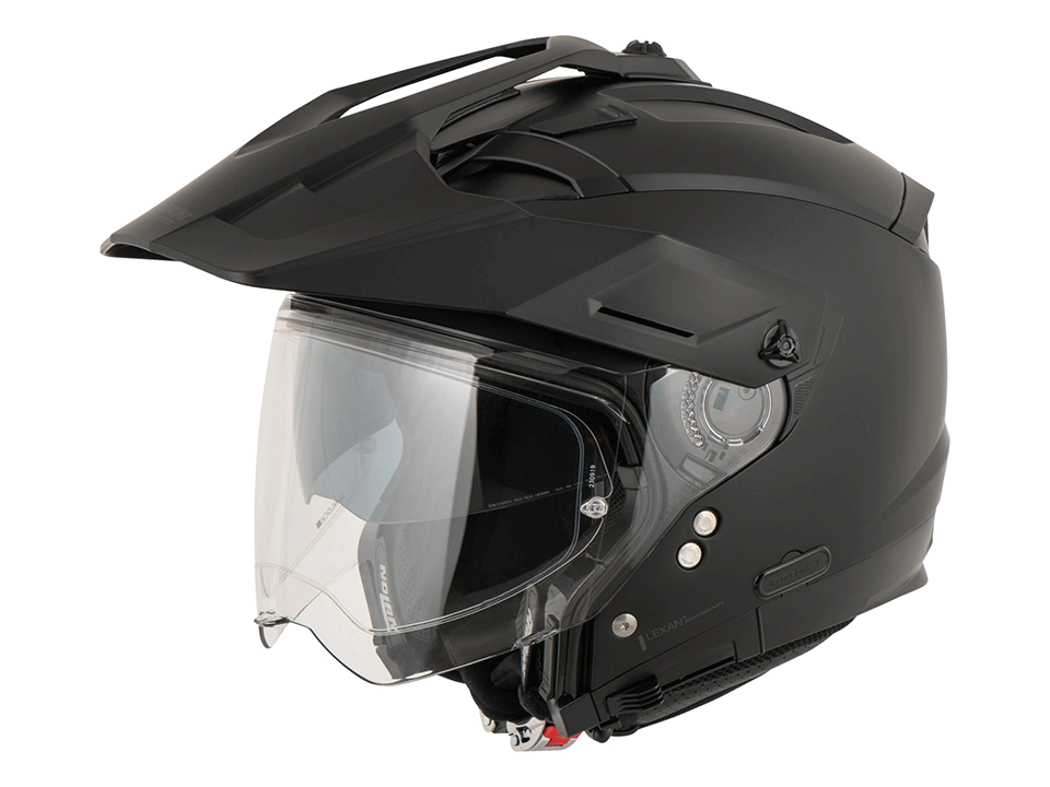 Nolan Enduro Helm N70 Mattschwarz – Bild 2