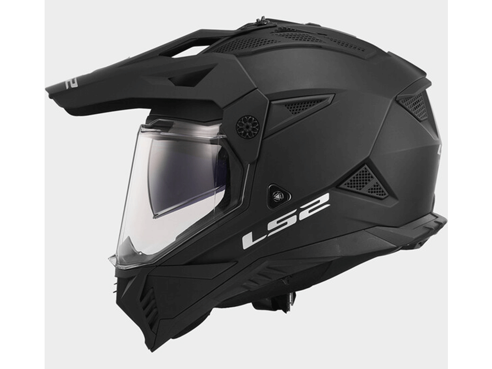 LS2 Helm MX436 Pioneer II EVO Matt Schwarz Rot – Bild 4