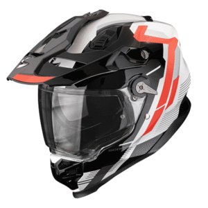 Scorpion ADF-9000 Air Patrol Enduro Helm Rot Weiß