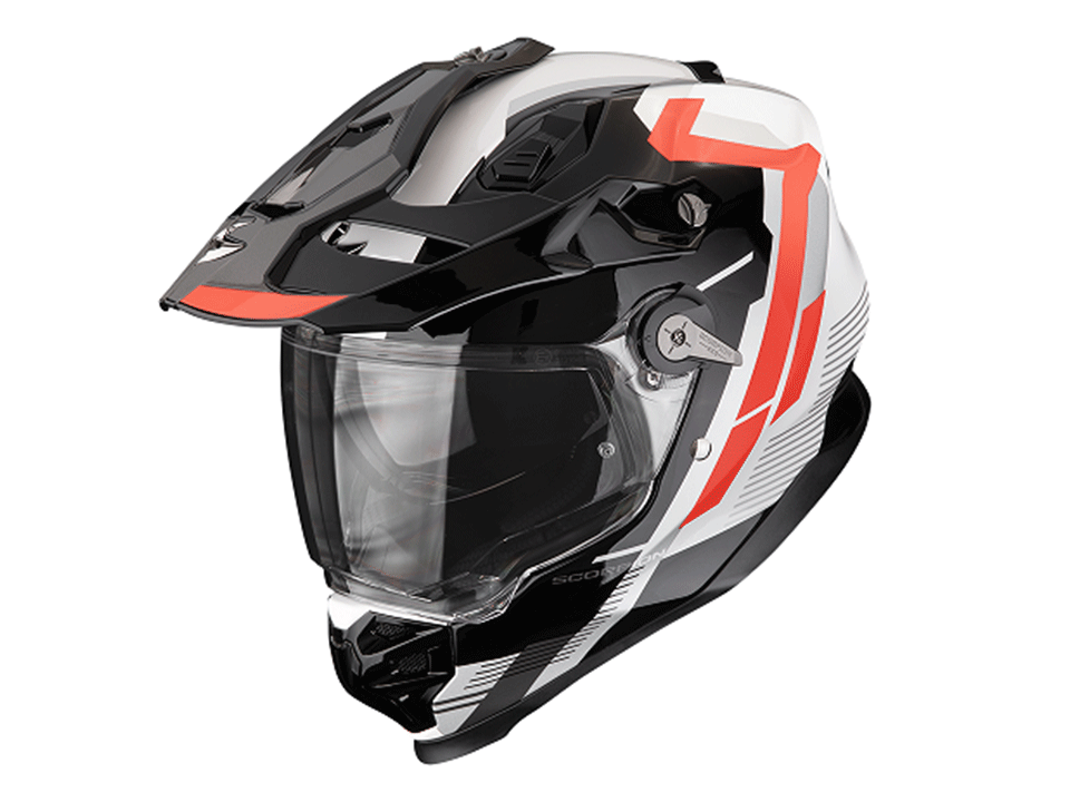 Scorpion Endurohelm ADF-9000 Air Patrol Blau Weiß – Bild 2