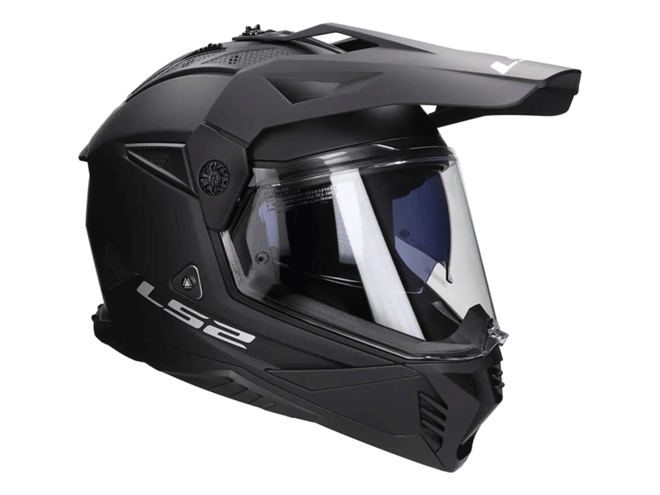 LS2 Helm MX436 Pioneer II EVO Matt Schwarz