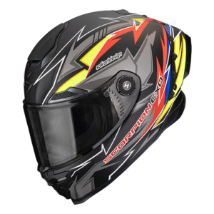 Scorpion Integralhelm EXO-RACE AIR Move On Schwarz Rot Gelb