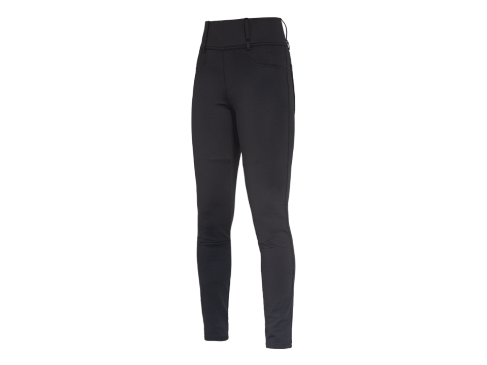 John Doe Damen Leggings Jeggy Mono Schwarz