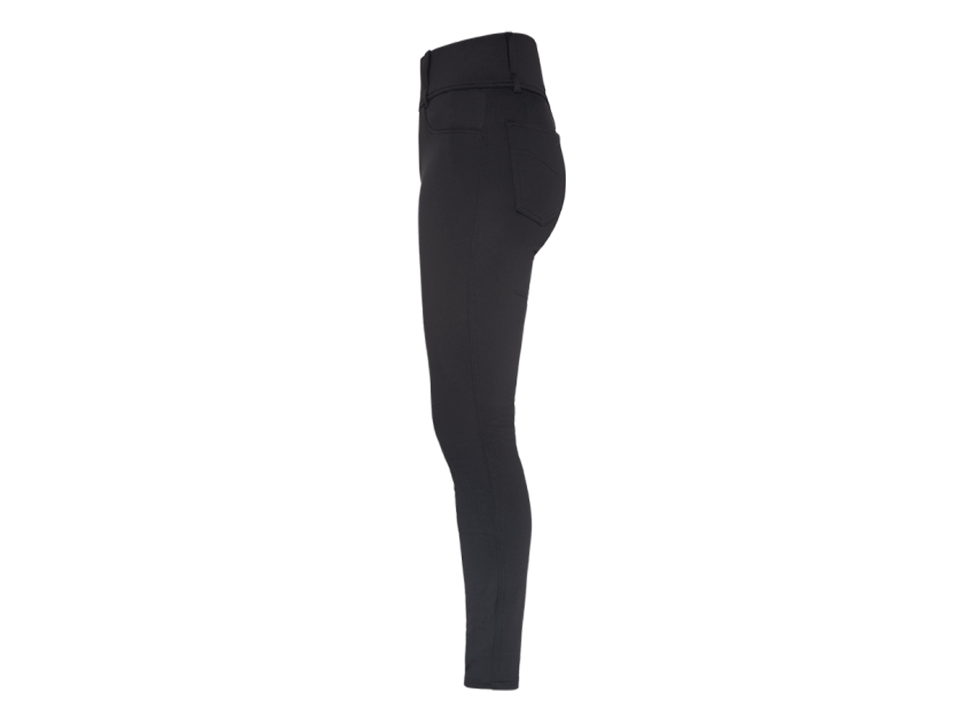 John Doe Damen Leggings Jeggy Mono Schwarz – Bild 2
