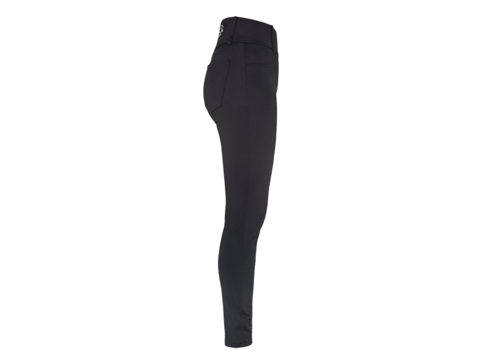 John Doe Damen Leggings Jeggy Mono Schwarz – Bild 3